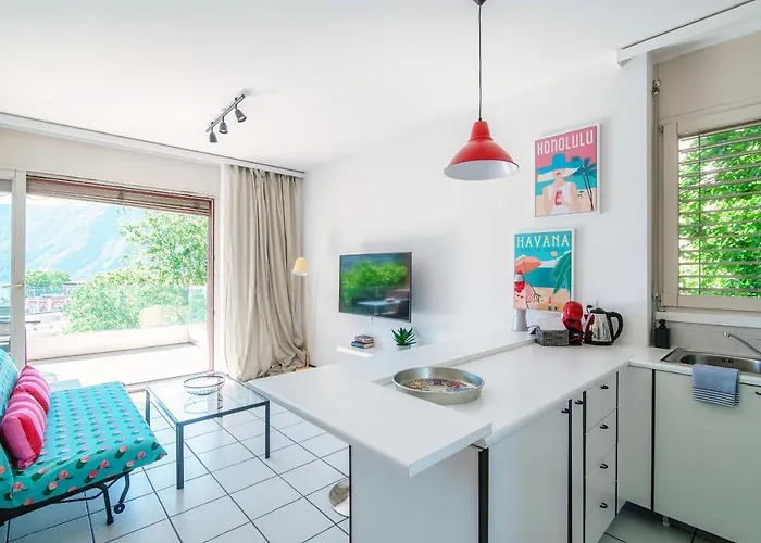 Apartamento Panoramic By Quokka 360 - Open Space With Terrace Lugano
